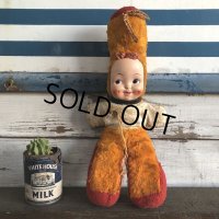 Vintage Celluloid Face Kids Doll 43cm (S319）