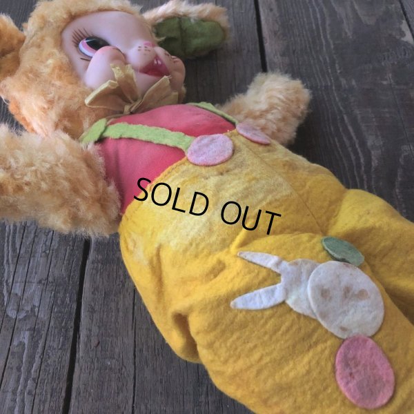 画像16: Vintage Rubber Face Bunny Doll (S328）