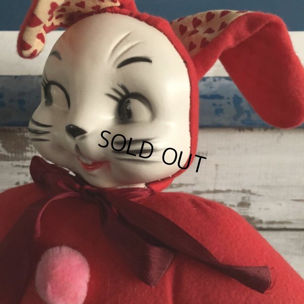 画像3: Vintage Celluloid Face Valentine Bunny Doll (S324）