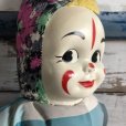 画像4: Vintage Celluloid Face Clown Doll 60cm (S322）