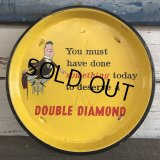 Vintage Tin Tray DOUBLE DIAMOND (S333)