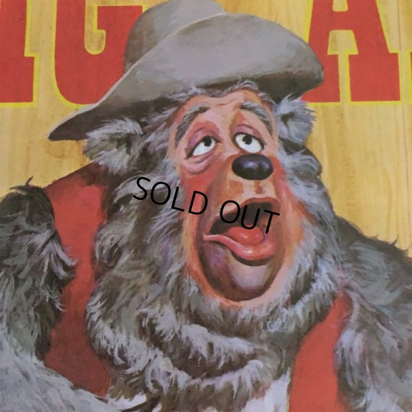 画像11: Vintage Disney BIG AL Country Bear Jamboree Original Poster w/frame (S334)