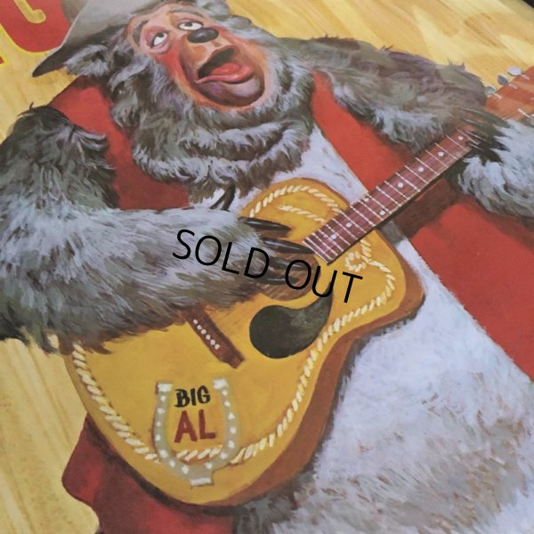 画像9: Vintage Disney BIG AL Country Bear Jamboree Original Poster w/frame (S334)