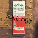 Vintage Matchbook Best Western Motel Pine Cone Inn (MA1782)