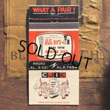 Vintage Matchbook CJIC RADIO (MA1786)