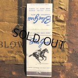 Vintage Matchbook Blue Glass Oceanfront Motel (MA1815)