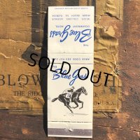 Vintage Matchbook Blue Glass Oceanfront Motel (MA1815)