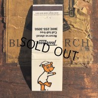 Vintage Matchbook Trave Lodge Sleepy Bear (MA1819)