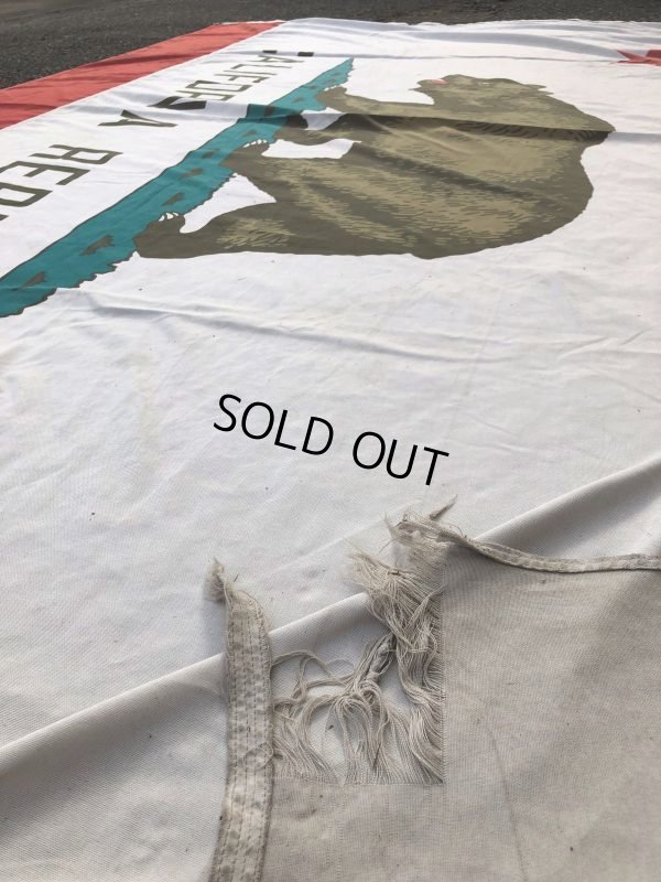 画像6: Vintage Made in U.S.A The Bear California Republic Flag (S335)