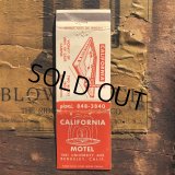Vintage Matchbook California Motel (MA1772)