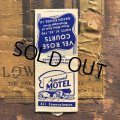 Vintage Matchbook Approved Motel (MA1754)