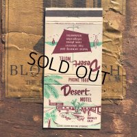 Vintage Matchbook Desert Motel (MA1746)