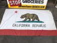 画像4: Vintage Made in U.S.A The Bear California Republic Flag (S335)