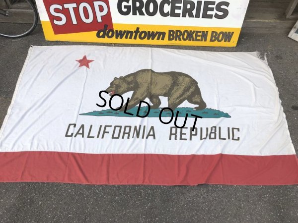 画像4: Vintage Made in U.S.A The Bear California Republic Flag (S335)