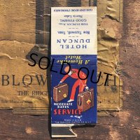 Vintage Matchbook Hotel Duncan (MA1719)