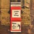 画像1: Vintage Matchbook Happy to serve you! (MA1790) (1)