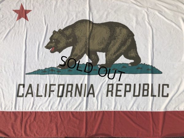 画像10: Vintage Made in U.S.A The Bear California Republic Flag (S335)
