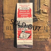 Vintage Matchbook Become a Draftsman (MA1805)