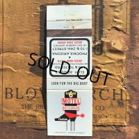 Vintage Matchbook Golden6 Motel Restaurant (MA1750)