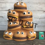 Vintage Mcdonald's Hamburger & Cheeseburger Statue Playland Childs Chair (S336）