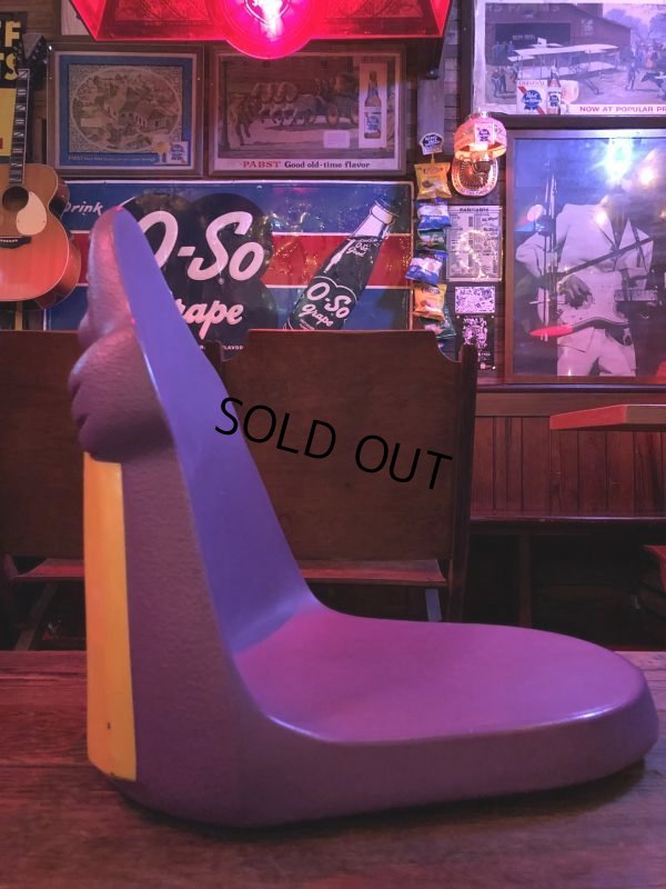 画像4: Vintage Mcdonald's Grimace Statue Playland Childs Chair (S337)