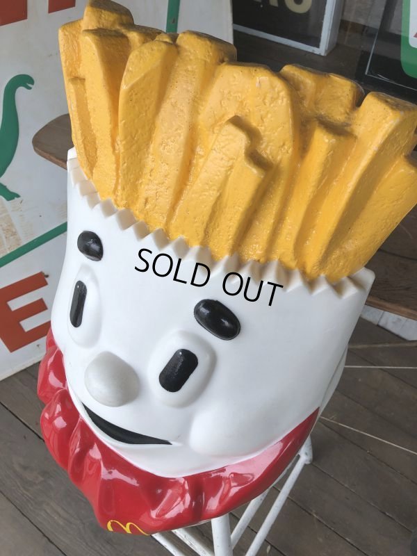 画像4: Vintage Mcdonald's French Fry Statue Playland Childs Chair (S338）