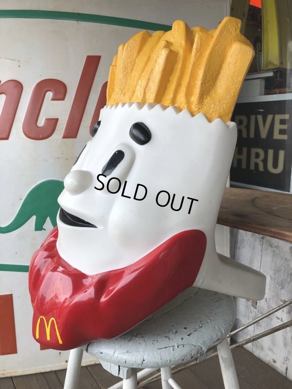 画像2: Vintage Mcdonald's French Fry Statue Playland Childs Chair (S338）