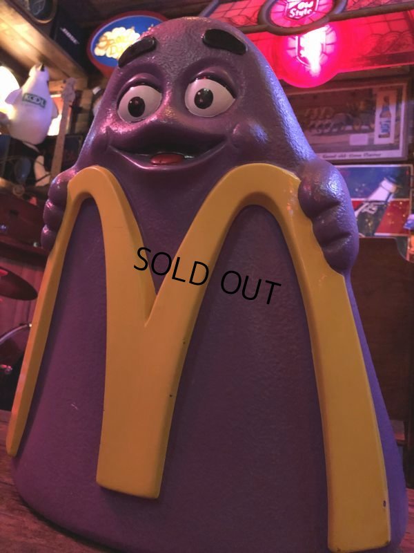 画像5: Vintage Mcdonald's Grimace Statue Playland Childs Chair (S337)