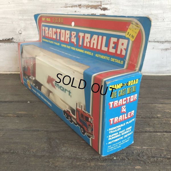 画像4: 70s Vintage K-mart TRACTOR&TRAILER W/box (AC198) 