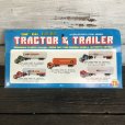 画像3: 70s Vintage K-mart TRACTOR&TRAILER W/box (AC198) 