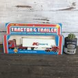 画像1: 70s Vintage K-mart TRACTOR&TRAILER W/box (AC198)  (1)