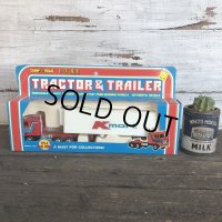 70s Vintage K-mart TRACTOR&TRAILER W/box (AC198) 