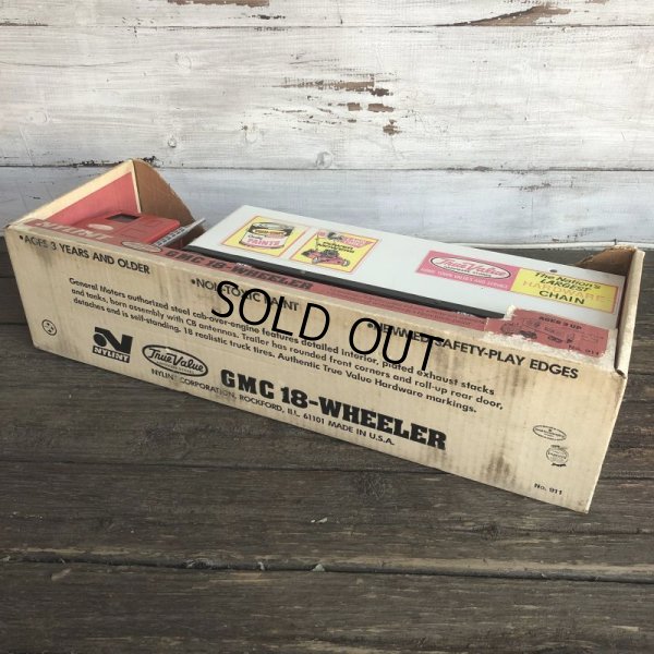 画像8: 70s Vintage Nylint True Value GMC 18-WHEELER Trailer w/box (AL7400) 