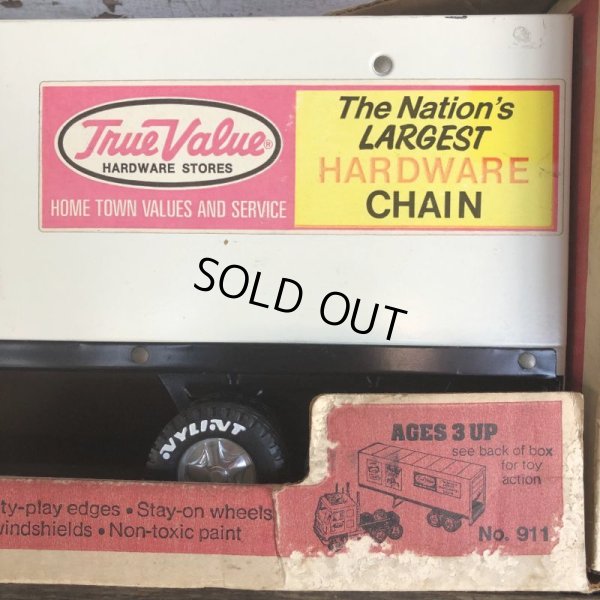 画像5: 70s Vintage Nylint True Value GMC 18-WHEELER Trailer w/box (AL7400) 