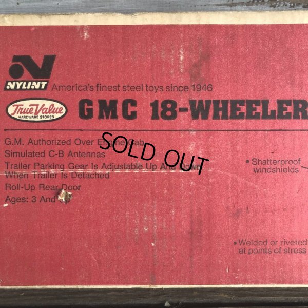 画像10: 70s Vintage Nylint True Value GMC 18-WHEELER Trailer w/box (AL7400) 