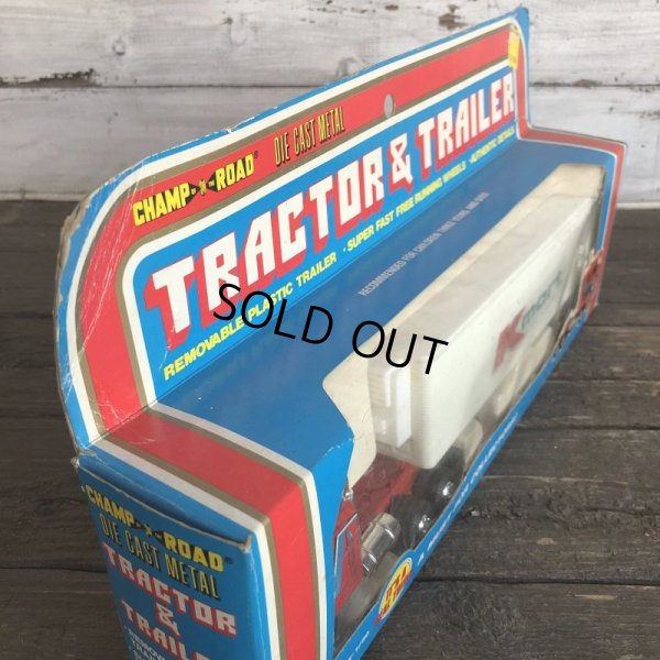 画像7: 70s Vintage K-mart TRACTOR&TRAILER W/box (AC198) 