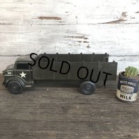 50s Vintage Marx Army Truck (MA357）