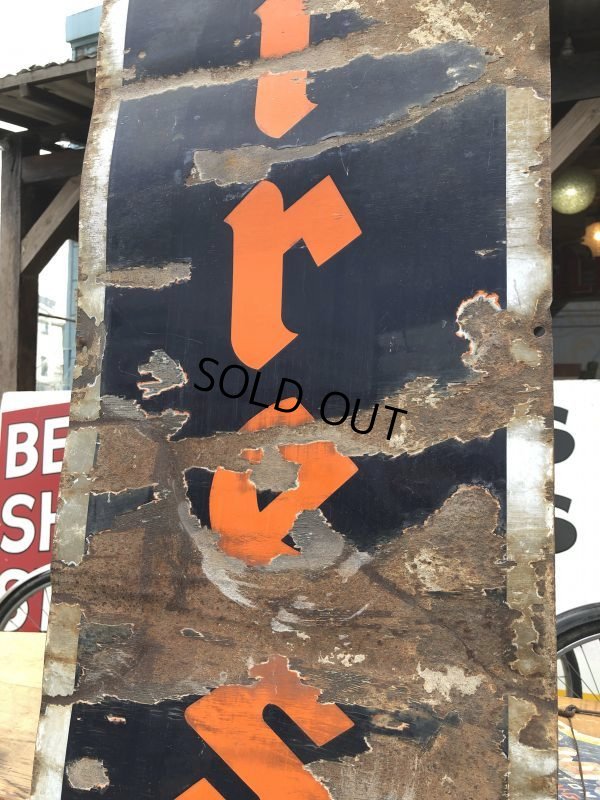 画像3: 40s Vintage Original Firestone Tires Vertical Porcelain Sign (S343）