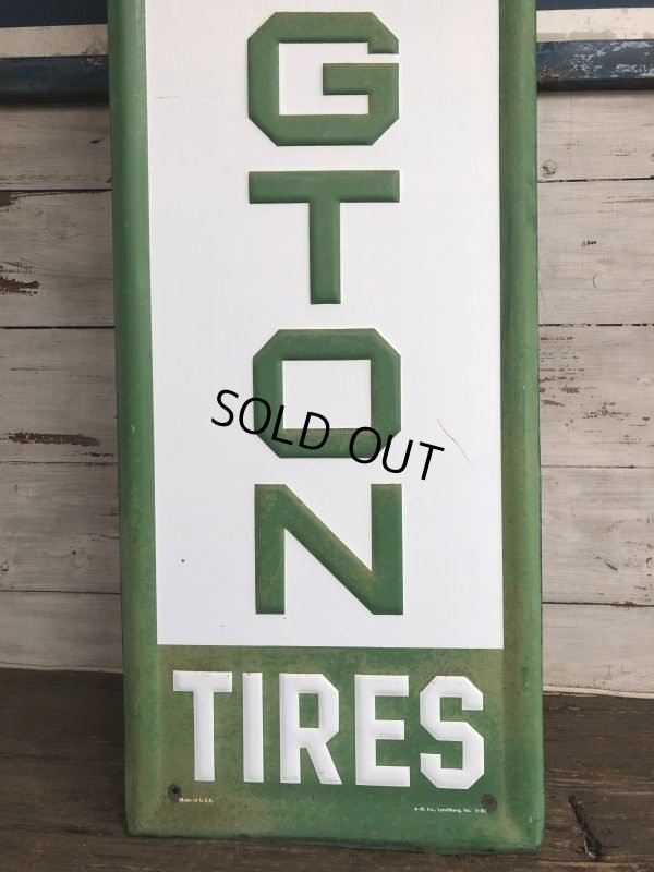 画像4: Vintage Original Embossed Metal REMINGTON Tires Sign (S349)