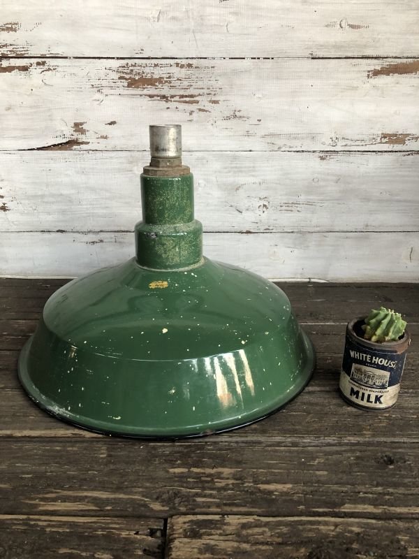 画像1:  Vintage Industrial Barn Light Shade (S347)