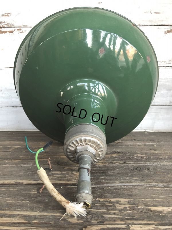 画像2: 〜50s Vintage Benjamin Industrial Barn Light Shade (S346)