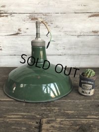 〜50s Vintage Benjamin Industrial Barn Light Shade (S346)