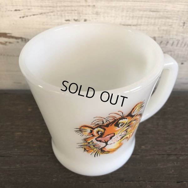 画像5: Vintage Fire King EXXON Esso Tiger D handle Mug (S352)