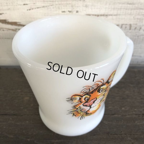 画像5: Vintage Fire King EXXON Esso Tiger D handle Mug (S350)