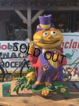 70s McDonalds Mayor McCheese 3D Wall Display Plaque (S358）