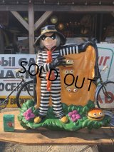 70s McDonalds Hamburglar 3D Wall Display Plaque (S359）