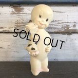 60s Vintage Casper & Dog Vinyl Doll (S380) 