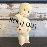 60s Vintage Casper & Dog Vinyl Doll (S380) 
