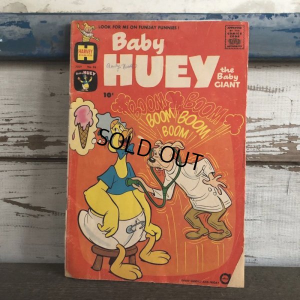 画像1: 70s Vintage Harvey Comics Baby HUEY (S375) 