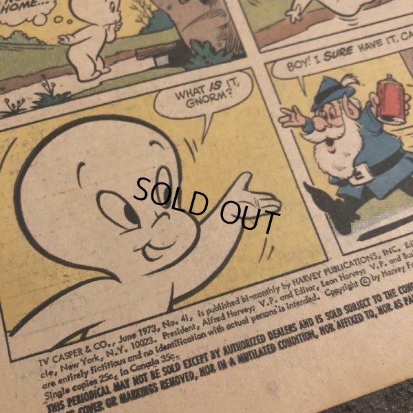 画像4: 70s Vintage Harvey Comics Casper and company (S372) 